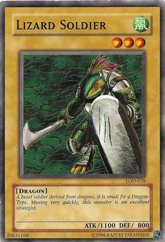 2003 Yu-Gi-Oh! Legacy of Darkness #LOD-038 Lizard Soldier Front