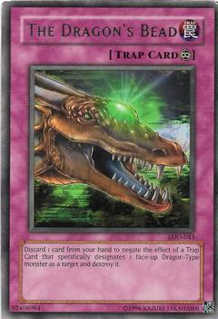 2003 Yu-Gi-Oh! Legacy of Darkness #LOD-043 The Dragon's Bead Front