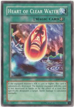 2003 Yu-Gi-Oh! Legacy of Darkness #LOD-077 Heart of Clear Water Front