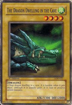 2003 Yu-Gi-Oh! Legacy of Darkness 1st Edition #LOD-037 The Dragon Dwelling In The Cave Front