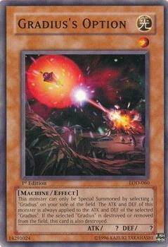 2003 Yu-Gi-Oh! Legacy of Darkness 1st Edition #LOD-060 Gradius' Option Front
