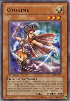 2003 Yu-Gi-Oh! Legacy of Darkness 1st Edition #LOD-069 Otohime Front