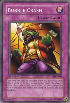 2003 Yu-Gi-Oh! Legacy of Darkness 1st Edition #LOD-090 Bubble Crash Front