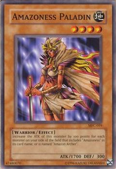 2003 Yu-Gi-Oh! Magician's Force #MFC-059 Amazoness Paladin Front