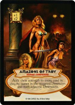 1995 Cardz Hyborian Gates #NNO Amazons of Troy Front
