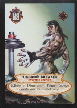 1995 Cardz Hyborian Gates #NNO Kingdom Breaker Front