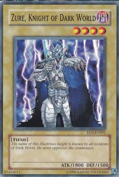 2005 Yu-Gi-Oh! Elemental Energy #EEN-EN001 Zure, Knight of Dark World Front