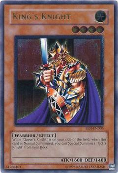 2005 Yu-Gi-Oh! Elemental Energy #EEN-EN006 King's Knight Front