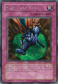 2002 Yu-Gi-Oh! Dark Duel Stories #DDS-005 Acid Trap Hole Front