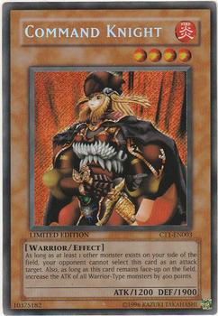2004 Yu-Gi-Oh! Collectible Tin Series 1 #CT1-EN003 Command Knight Front