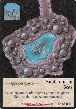 1995 TSR Spellfire Master the Magic The Underdark #12 Subterranean Seas Front