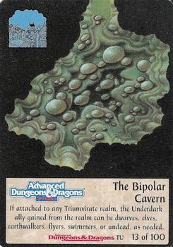 1995 TSR Spellfire Master the Magic The Underdark #13 Bipolar Cavern, The Front