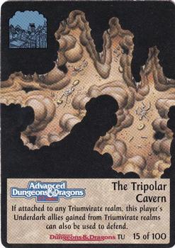 1995 TSR Spellfire Master the Magic The Underdark #15 Tripolar Cavern, The Front