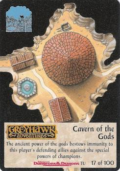 1995 TSR Spellfire Master the Magic The Underdark #17 Cavern of the Gods Front