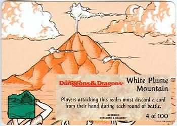 1996 TSR Spellfire Master the Magic - Runes & Ruins #4 White Plume Mountain Front