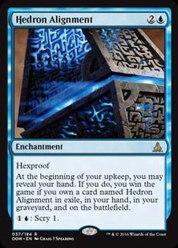 2016 Magic the Gathering Oath of the Gatewatch #57 Hedron Alignment Front