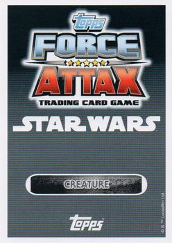 2016 Topps Star Wars Force Attax Extra The Force Awakens #84 Happabore Back