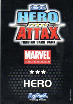 2011 Topps Hero Attax #58 Elektra Back