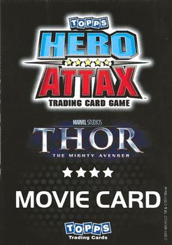 2011 Topps Hero Attax - Thor Movie #T15 Loki Back
