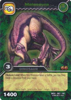 2009 Upper Deck Dinosaur King Card Game #62 Maiasaura Front