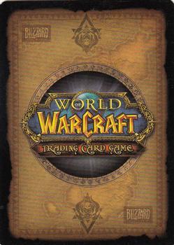 2010 Cryptozoic World of Warcraft Hunt for Illidan #31 Rebirth Back