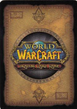 2011 Cryptozoic World of Warcraft Icecrown Citadel #2 Path of Life Back