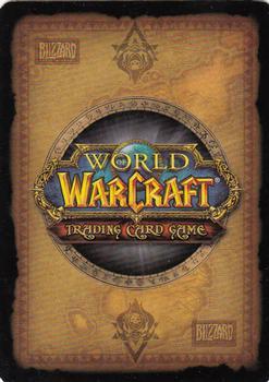 2011 Cryptozoic World of Warcraft Alliance Rogue #1 Elycia of Gilneas Back