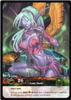 2013 Cryptozoic World of Warcraft Timewalkers #24 Lady Vashj Back