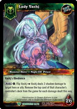 2013 Cryptozoic World of Warcraft Timewalkers #24 Lady Vashj Front