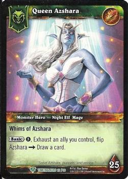 2013 Cryptozoic World of Warcraft Timewalkers #27 Queen Azshara Front