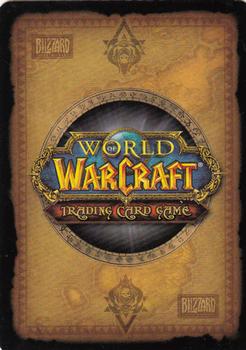 2011 Cryptozoic World of Warcraft Alliance Priest #2 Chasten Back