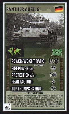 2016 Top Trumps The Tank Museum #NNO Panther AUSF. G Front