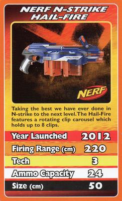 2012 Top Trumps Nerf #NNO Nerf N-Strike Hail-Fire Front