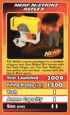 2012 Top Trumps Nerf #NNO Nerf N-Strike Reflex Front