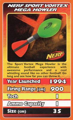 2012 Top Trumps Nerf #NNO Nerf Sport Vortex Mega Howler Front