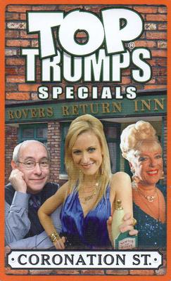 2009 Top Trumps Specials Coronation Street #NNO Title Card Front