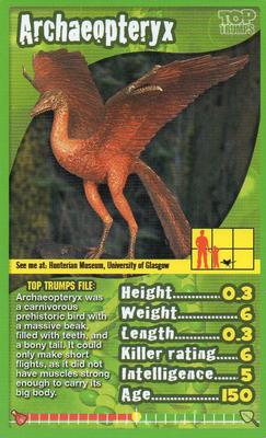 2013 Top Trumps Dinosaurs #NNO Archaeopteryx Front