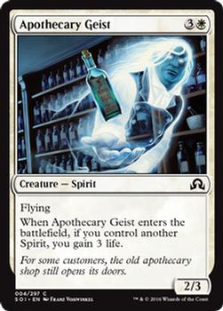 2016 Magic the Gathering Shadows over Innistrad #4 Apothecary Geist Front