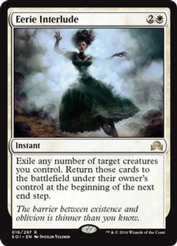 2016 Magic the Gathering Shadows over Innistrad #16 Eerie Interlude Front