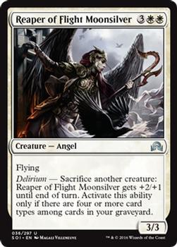 2016 Magic the Gathering Shadows over Innistrad #36 Reaper of Flight Moonsilver Front