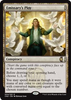 2016 Magic the Gathering Conspiracy: Take the Crown #4 Emissary's Ploy Front