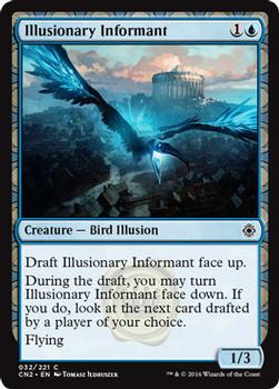 2016 Magic the Gathering Conspiracy: Take the Crown #32 Illusionary Informant Front