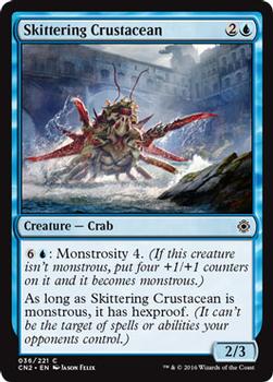2016 Magic the Gathering Conspiracy: Take the Crown #36 Skittering Crustacean Front