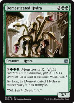 2016 Magic the Gathering Conspiracy: Take the Crown #63 Domesticated Hydra Front
