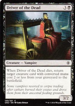 2016 Magic the Gathering Conspiracy: Take the Crown #133 Driver of the Dead Front