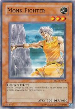 2005 Yu-Gi-Oh! The Lost Millennium #TLM-EN019 Monk Fighter Front
