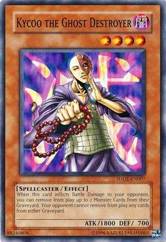 2008 Yu-Gi-Oh! The Dark Emperor English #SDDE-EN007 Kycoo the Ghost Destroyer Front