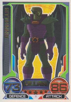 2014 Topps Marvel Hero Attax Series 3 #11 Annihilus Front