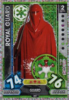 2017 Topps Star Wars Force Attax Universe #251 Royal Guard Front