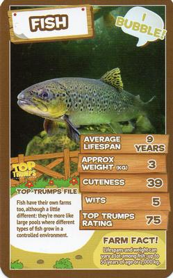 2016 Top Trumps Farm Animals #NNO Fish Front